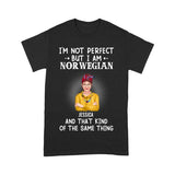 PERSONALIZED NORWEGIAN GIRL TSHIRT TNDT2308