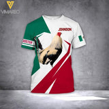 PERSONALIZED ROOSTER MEXICO TSHIRT TNVQ0609