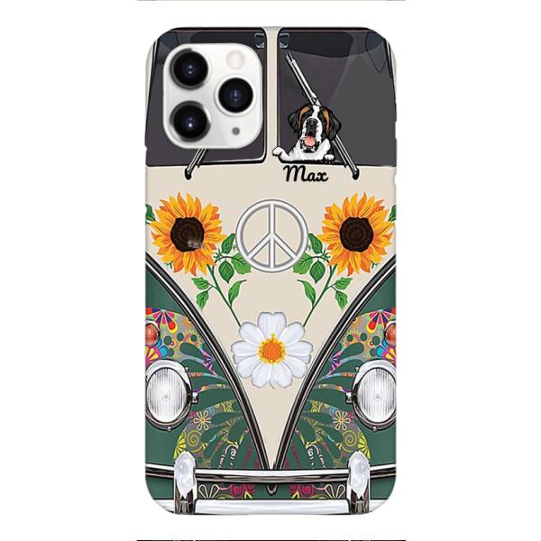 Personalized Dog Woman Love Phone Case Printed MA0207VH