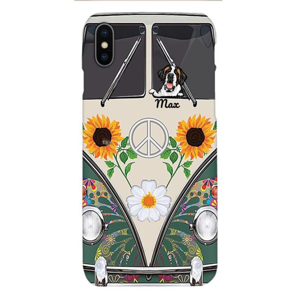 Personalized Dog Woman Love Phone Case Printed MA0207VH