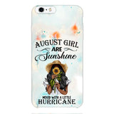 Personalized August Girl Are Sunshine Phone Case JUL-DT09