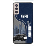 POLICE PERSONALIZED PHONE CASE 3D PRINTED TPM