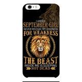 Personalized September Girl Phone Case AUG-MQ05