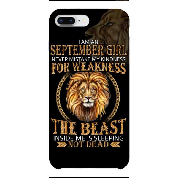 Personalized September Girl Phone Case AUG-MQ05