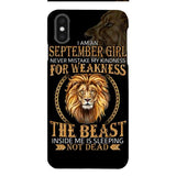 Personalized September Girl Phone Case AUG-MQ05