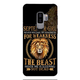 Personalized September Girl Phone Case AUG-MQ05