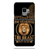 Personalized September Girl Phone Case AUG-MQ05