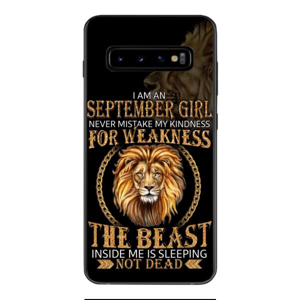Personalized September Girl Phone Case AUG-MQ05