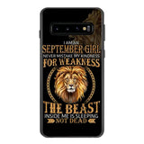 Personalized September Girl Phone Case AUG-MQ05