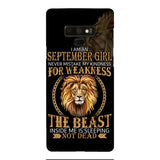 Personalized September Girl Phone Case AUG-MQ05