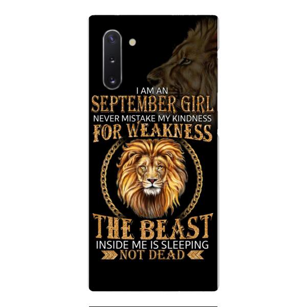 Personalized September Girl Phone Case AUG-MQ05