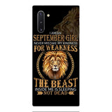 Personalized September Girl Phone Case AUG-MQ05