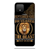 Personalized September Girl Phone Case AUG-MQ05