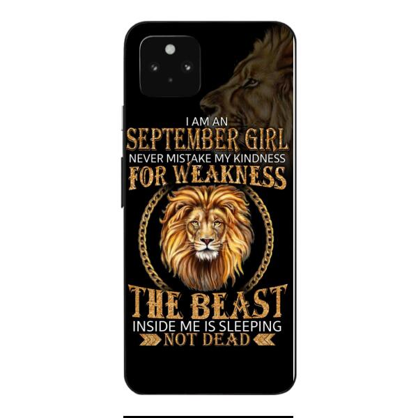 Personalized September Girl Phone Case AUG-MQ05