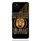 Personalized September Girl Phone Case AUG-MQ05