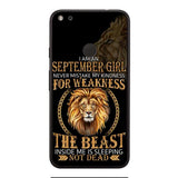 Personalized September Girl Phone Case AUG-MQ05