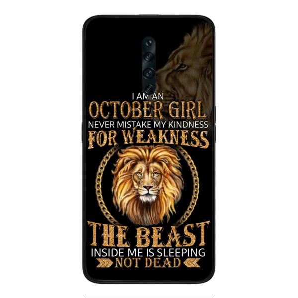 Personalized October Girl Phone Case AUG-MQ05