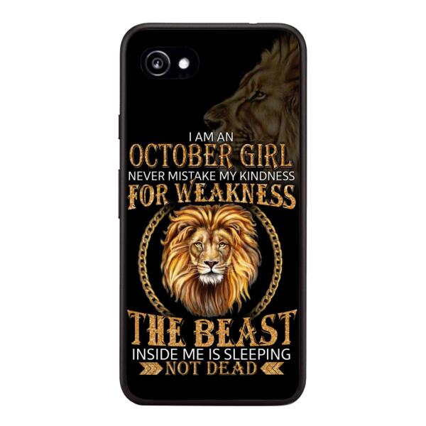 Personalized October Girl Phone Case AUG-MQ05