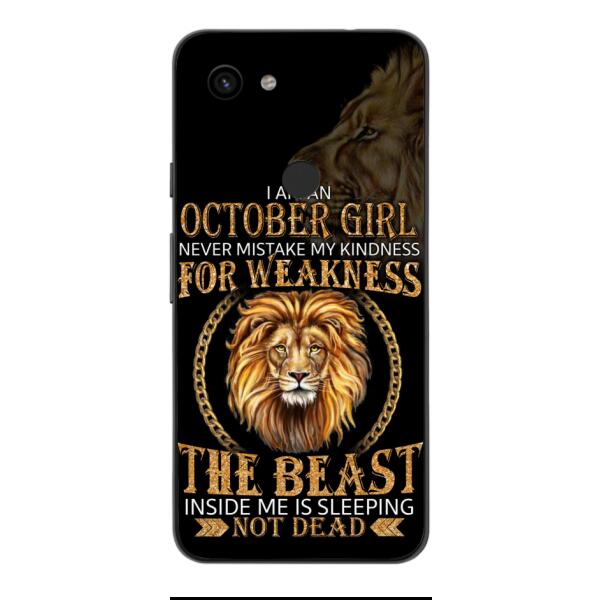 Personalized October Girl Phone Case AUG-MQ05