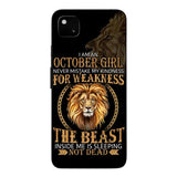 Personalized October Girl Phone Case AUG-MQ05