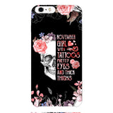 Personalized November Girl Phone Case AUG-HQ05