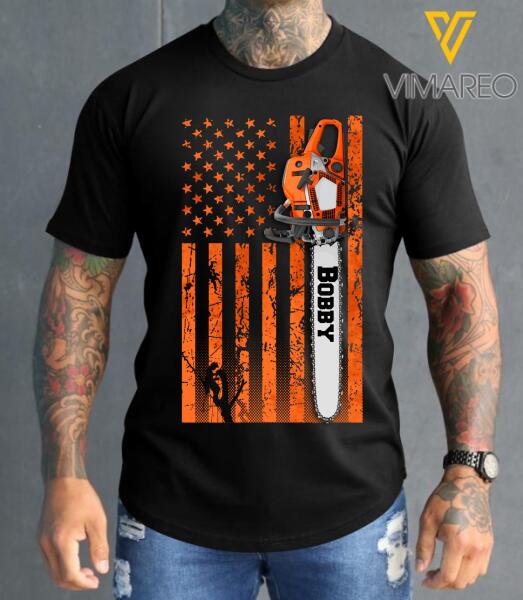 Personalized Arborist Tshirt Printed SEP-DT25