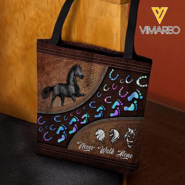 PERSONALIZED HORSE TOTE BAG TNTN3009