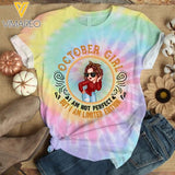 PERSONALIZED OCTOBER GIRL LIMITED EDITION TIE DYE SHIRT TNDT0410
