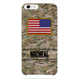 Personalized U.S Soldier Phone Case OCT-HQ07