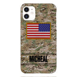 Personalized U.S Soldier Phone Case OCT-HQ07