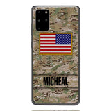 Personalized U.S Soldier Phone Case OCT-HQ07