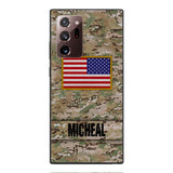 Personalized U.S Soldier Phone Case OCT-HQ07