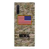 Personalized U.S Soldier Phone Case OCT-HQ07