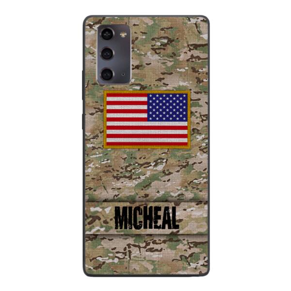 Personalized U.S Soldier Phone Case OCT-HQ07