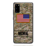 Personalized U.S Soldier Phone Case OCT-HQ07