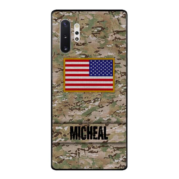 Personalized U.S Soldier Phone Case OCT-HQ07