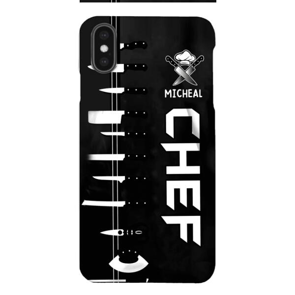 PERSONALIZED CHEF PHONECASE TNVQ0710
