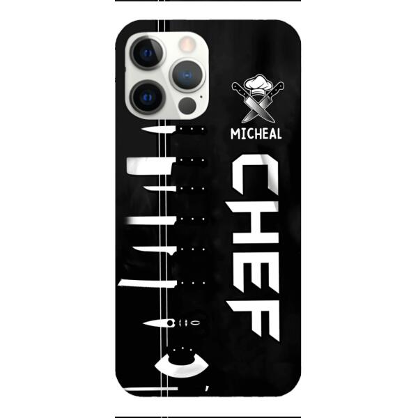 PERSONALIZED CHEF PHONECASE TNVQ0710
