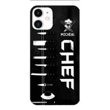 PERSONALIZED CHEF PHONECASE TNVQ0710