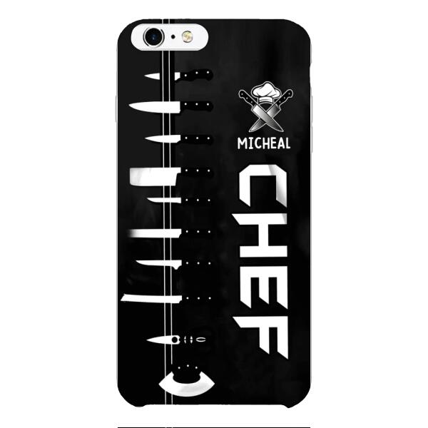 PERSONALIZED CHEF PHONECASE TNVQ0710