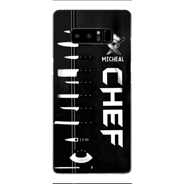 PERSONALIZED CHEF PHONECASE TNVQ0710