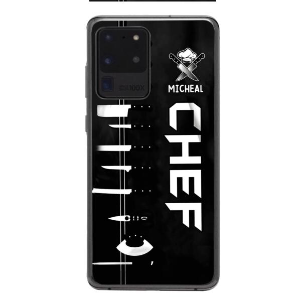PERSONALIZED CHEF PHONECASE TNVQ0710