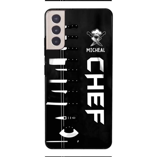 PERSONALIZED CHEF PHONECASE TNVQ0710
