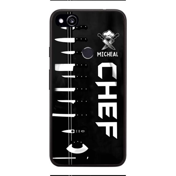 PERSONALIZED CHEF PHONECASE TNVQ0710