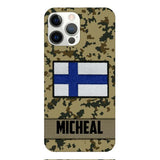 Personalized Finland Soldier Phone Case OCT-LN07