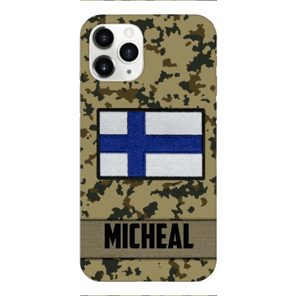 Personalized Finland Soldier Phone Case OCT-LN07