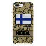 Personalized Finland Soldier Phone Case OCT-LN07