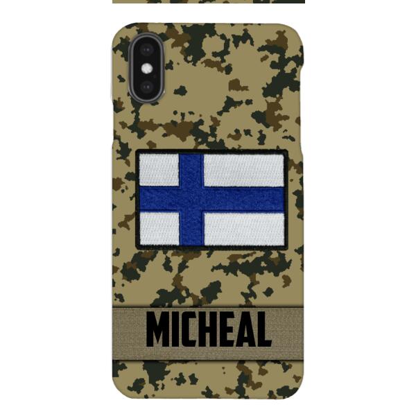 Personalized Finland Soldier Phone Case OCT-LN07