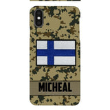 Personalized Finland Soldier Phone Case OCT-LN07