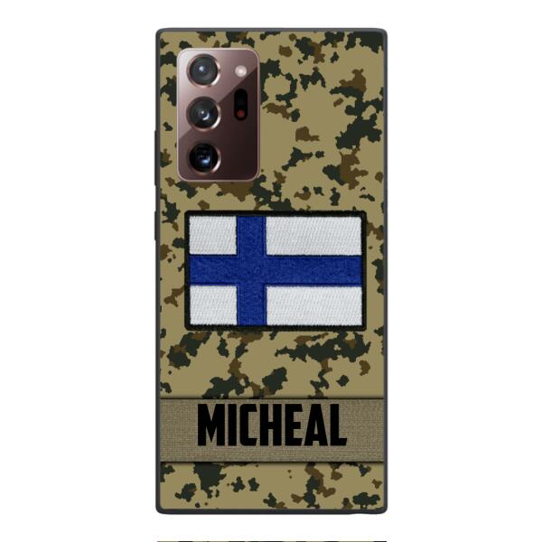 Personalized Finland Soldier Phone Case OCT-LN07